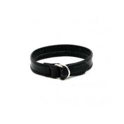 Anillo para el pene en cuero auténtico – Placer ajustable